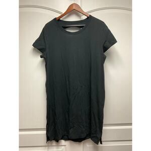 Lululemon Black Day Tripper Open Back Dress Size 10